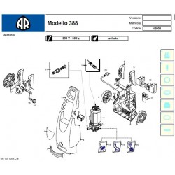 Annovi & Reverberi Parts for Pressure Washer AR388