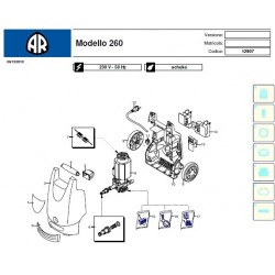 Annovi & Reverberi Parts for Pressure Washer AR260