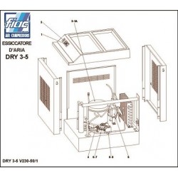 Fiac Spare Parts for Drier DRY 3-5