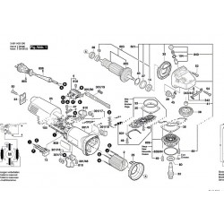 Bosch Spare Parts for Angle Grinder GWS 8-115