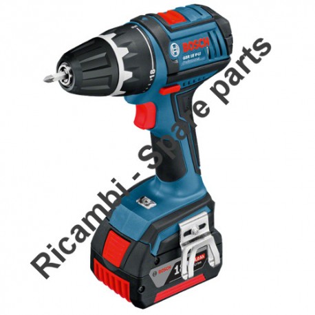 Bosch Spare Parts for Cordless Drill Driver GSR 18 V-LI