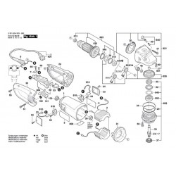 Ricambi Bosch per Smerigliatrice Angolare GWS 24-230B
