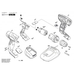 Skil Spare Parts for Cordless Drill 2770