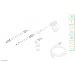 Michelin Spare Parts for Pressure Washer MPX 120