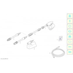 Michelin Spare Parts for Pressure Washer MPX 130 B