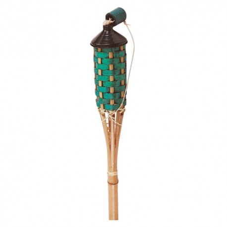 Bamboo Torch with Cover