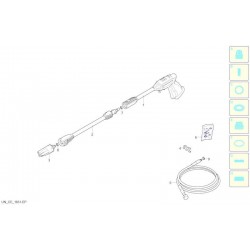 Black&Decker Spare Parts for Pressure Washer PW 1800 WSR