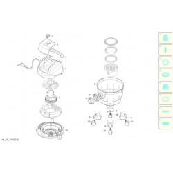 Black&Decker Spare Parts for Vacuum Cleaner BXVC 15 PE