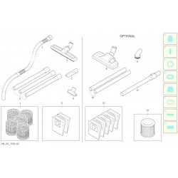 Ricambi Black&Decker per Aspiratore BXVC 15 PE