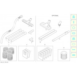 Black&Decker Spare Parts for Vacuum Cleaner BXVC 20 PE