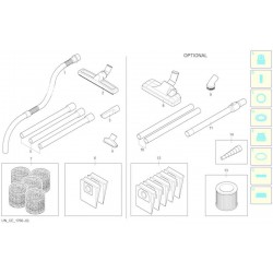 Black&Decker Spare Parts for Vacuum Cleaner BXVC 20 PTE