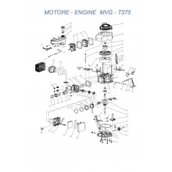 Ama Spare Parts for Engine for Lawnmower MVG - T375