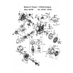 Ama Spare Parts for Engine 4 Stroke G270F