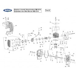 Ricambi Ama per Atomizzatore MB 6314