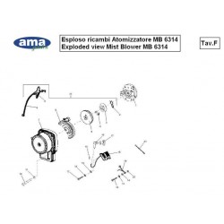 Ricambi Ama per Atomizzatore MB 6314
