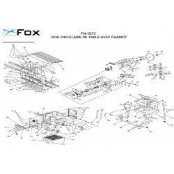 Fox Spare Parts for Table Saw F36527C