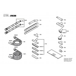 Bosch Spare Parts for Vacuum Cleaner PAS 11-21