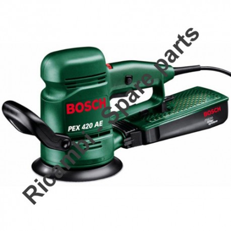 Ricambi Bosch per Levigatrice Rotoorbitale PEX 420AE