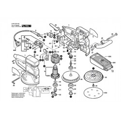 Bosch Spare Parts for Rotorbital Sander PEX 420AE