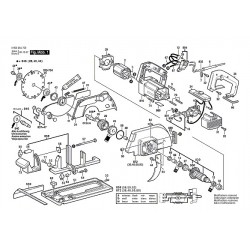 Bosch Spare Parts for Circular Saw PK 66 CE