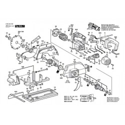 Bosch Spare Parts for Circular Saw PKS 66