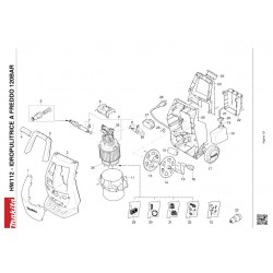 Ricambi Makita per Idropulitrice HW112