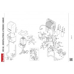 Ricambi Makita per Idropulitrice HW140