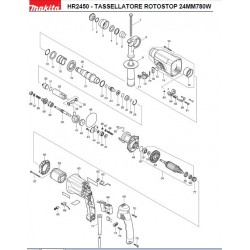 Ricambi Makita per Tassellatore SDS-Plus HR2450