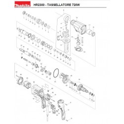 Makita Spare Parts for SDS-Plus Rotary Hammer HR2300