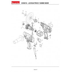 Makita Spare Parts for Sander GV6010