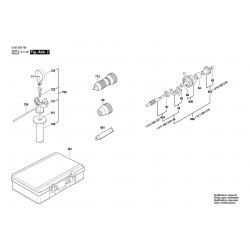 Bosch Spare Parts for Rotary Hammer PBH 300 E