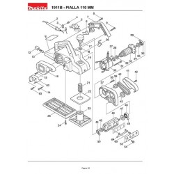 Ricambi Makita per Pialla 1911B