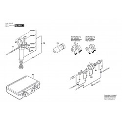 Bosch Spare Parts for Rotary Hammer PBH 240 RE