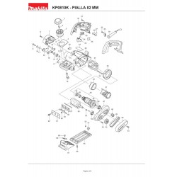 Makita Spare Parts for Planer KP0810K