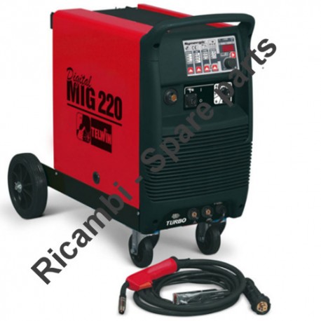 Telwin Parts for Flux Welding Digital Mig 220 230-400V