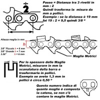 Catena  Motosega Stihl 40 9000420 AJ 08-55 