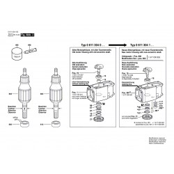 Bosch Spare Parts for Demolition Hammer SDS-Max GSH 27