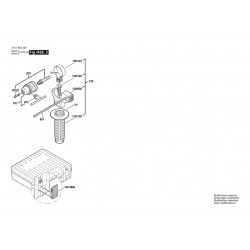 Bosch Spare Parts for Rotary Hammer SDS-Plus GBH 2-23 RE