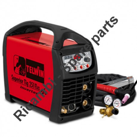 Telwin Parts for Inverter SUPERIOR TIG 251 DC-HF/LIFT VRD
