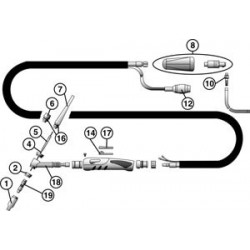 Telwin Parts for Inverter SUPERIOR TIG 251 DC-HF/LIFT VRD