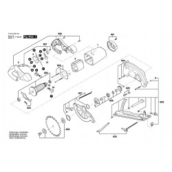 Skil Spare Parts for Cirular Sawb 5255-5165-5265