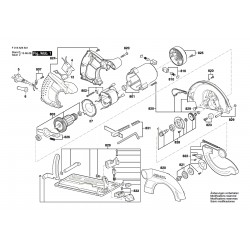Skil Spare Parts for Cirular Saw 5255
