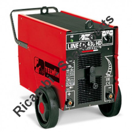Ricambi Telwin per Saldatrice LINEAR 430 HD 230-400V