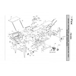 Ricambi Fox per Banco Sega F36-528A