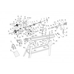 Ricambi Fox per Tornio per Legno F46-255