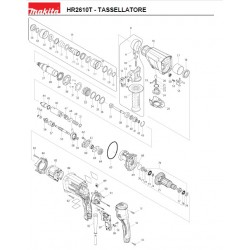 Makita Spare Parts for SDS-Plus Hammers HR2470-2610T-2611F