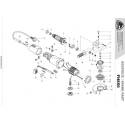 Stayer Spare Parts for Angle Grinder FH850