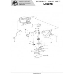 Stayer Spare Parts for Sander LH227E