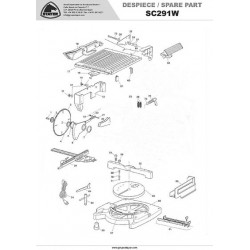Stayer Spare Parts for Mitre Saw SC291W
