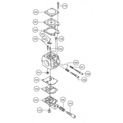 Tanaka Spare Parts for Chain Saw ECS-3350D